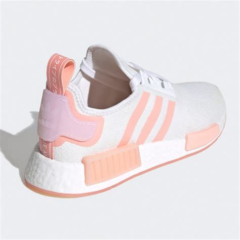 adidas schuhe damen nmd r1 weiß|adidas originals nmd r1 sneakers.